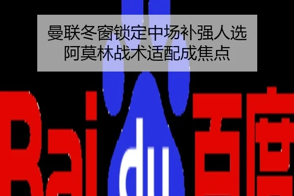 曼联冬窗锁定中场补强人选 阿莫林战术适配成焦点